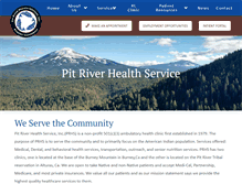 Tablet Screenshot of pitriverhealthservice.org